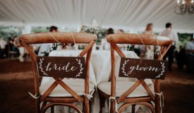 Wooden Cross-Back Chair