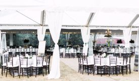 Pole Drapes for Frame Tents
