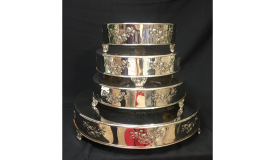 Silver Cake Stands - Round & Square