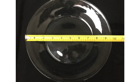 Glass Dinner Plate