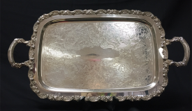 Silver Oblong Tray