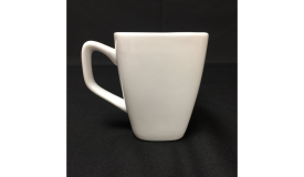 White Square Coffee Mug