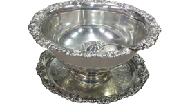 Silver Punch Bowl