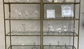 Gold & Glass Shelf