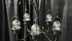 Wrought Iron Chandelier - Small