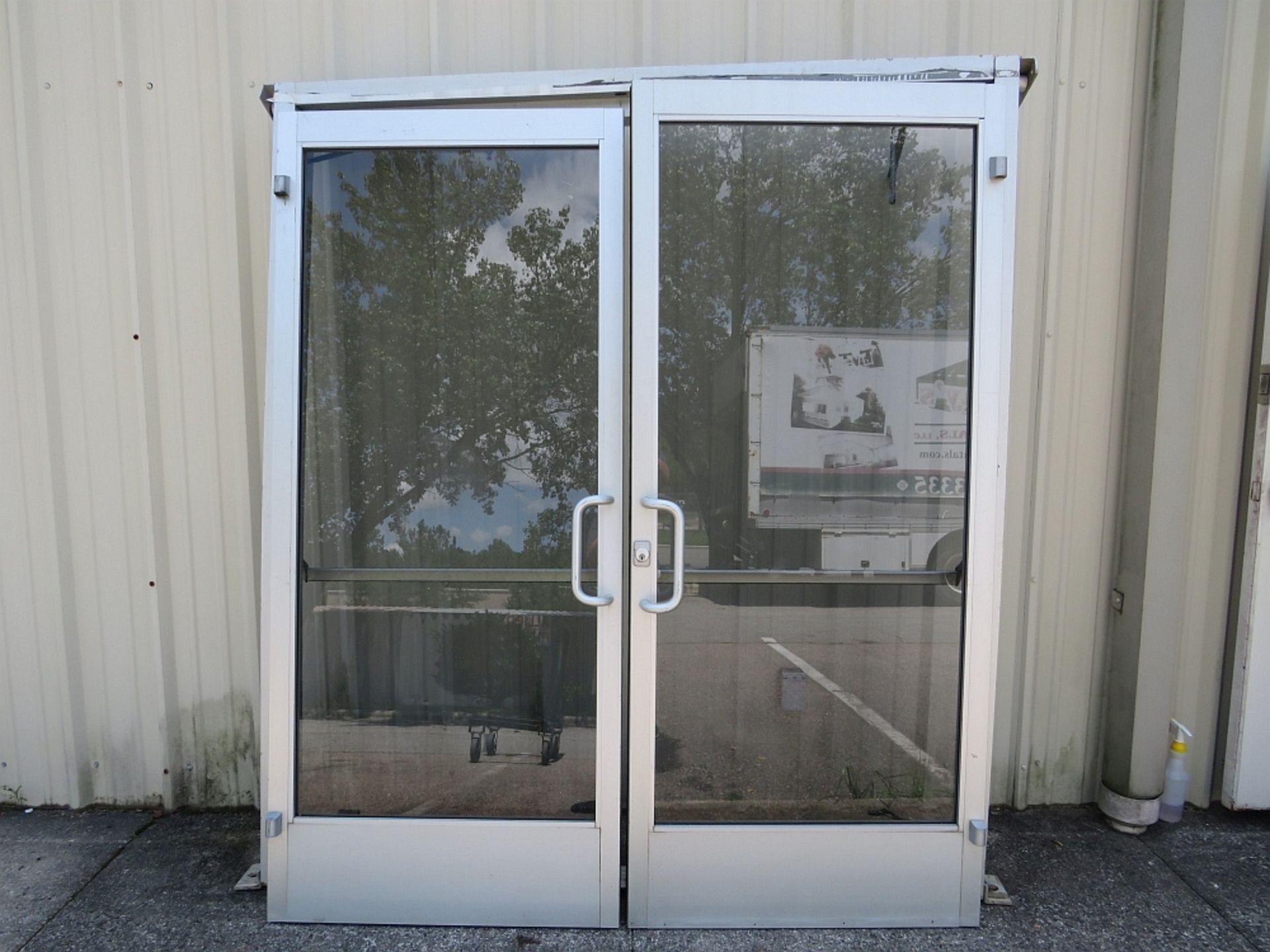 Tent Glass Double Doors 2