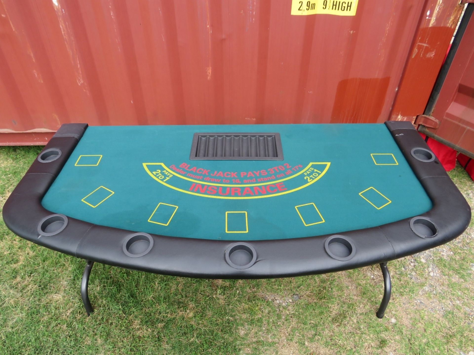 blackjack table