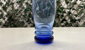Cobalt Blue Drinking Glass