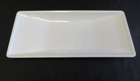 White Rectangular Serving Tray - 18" x 8"